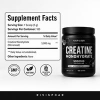 Créatine monohydrate en poudre pour adultes, 500 g, supplément nutritionnel sportif énergétique, non destiné aux femmes enceintes