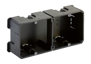 Caja empotrable universal para 2 elementos con tabique separador 145x67x42mm. (Solera 725) - Product Image 1