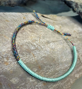 High Quality Friendship <b>Bracelet</b> or <b>Anklet</b> Chevron - Colorful - String - Trendy - *CUSTOMIZABLE* - Product Image 1