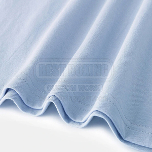 เสื้อยืดแขนสั้นระบายอากาศได้ดีสีพื้นเสื้อยืดผู้ชาย2025จากปากีสถาน - Product Image 4