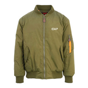 Blouson d'aviateur de haute qualité à bas prix pour hommes blousons d'aviateur au design de luxe imprimé de logo personnalisé pour hommes - Product Image 1