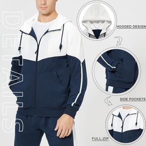 Sweat Jogging Sportswear Jogger Pantalon De Survêtement Et Sweat À Capuche Ensemble Survêtement Uni Survêtement Hommes Ensembles Survêtement Avec Vêtements D'entraînement Latéraux - Product Image 4