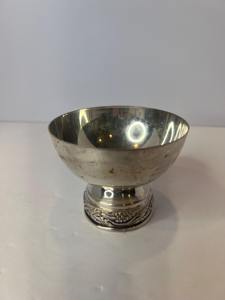 Silver Finished Traditional Serving Bowl Perfect for Fruits Chocolates Dry Fruits and Festive <b>Table</b> Display From India - Product Image 5