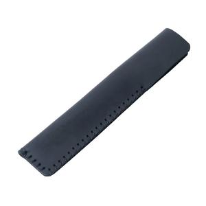 Estuche para lápices de cuero genuino recién llegado, cierre de cremallera, resistente al agua, gran capacidad, mini estuche de almacenamiento portátil para oficina - Product Image 1