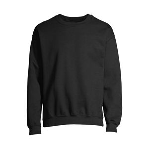 Venta al por mayor de color sólido personalizado y diseño de logotipo cómodo de manga larga hombres negro sudadera de alta calidad ropa de invierno hombres sudaderas - Product Image 1