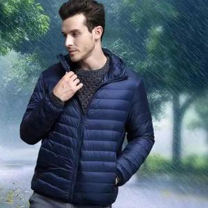Parka de invierno informal de alta calidad para hombre 2025, chaqueta de pato blanco con cierre de cremallera, abrigo acolchado grueso y cálido, abrigo térmico - Product Image 2