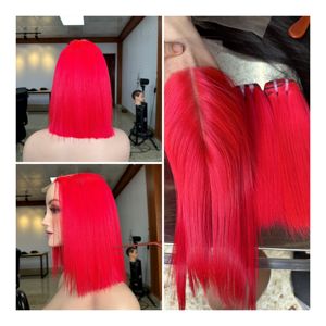 Vente en gros paquets de cheveux humains vierges Remy soyeux os droit dentelle fermeture ensemble perruques de cheveux bruts vietnamiens - Product Image 1