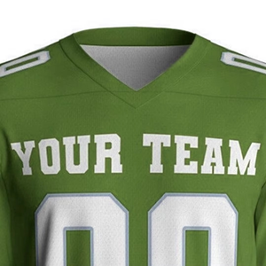 High Quality Unisex American Football Jersey Custom Logo Printed Sublimation Heavy Polyester <b>Mesh</b> <b>Short</b> Sleeve for Adults - Product Image 6
