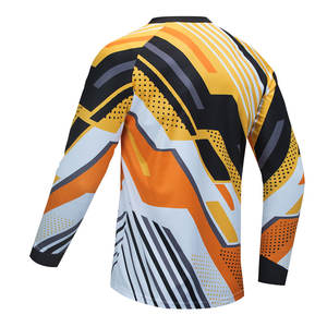 Nouveau Style Personnalisé Unisexe 100% Polyester Sublimé Motocross Jersey Sports Wear Motocross Jersey - Product Image 4