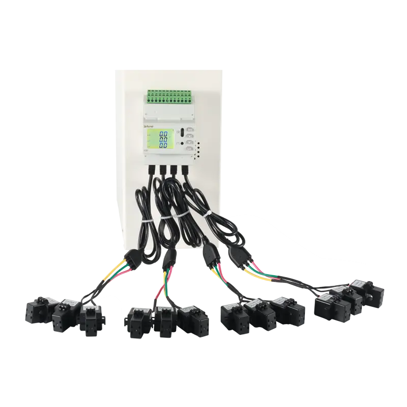 Mehrkreis-Drei-Phasen-Energiezähler 380 V 440 V 1RS485 mit Split-Core Cts für 4G 5G Telecom-Basisstation