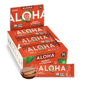 Barras de Proteína ALOHA con Sabor a Mantequilla de Maní, Paquete de 12 - Product Image 2