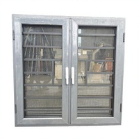 Ventana Abatible de Aluminio con Mosquitera Magnética y Vidrio Triple Aislante para Proyectos de Construcción de Apartamentos