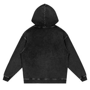 Sudadera con capucha de lavado ácido Ajuste regular Sudaderas personalizadas de alta calidad Sudadera con capucha de algodón Sudaderas con capucha de lavado ácido completamente personalizables - Product Image 2