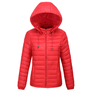 Veste bouffante à col montant personnalisée 2025 pour femmes, veste en coton vierge bon marché, veste à capuche pour l'hiver, motif de style High Street, vente en gros - Product Image 5