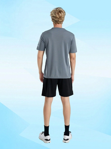 เสื้อสไตล์ย้อนยุคสำหรับผู้ชายเสื้อเจอร์ซีย์ฟุตบอลวินเทจแห้งเร็วระบายอากาศได้ดีคุณภาพเยี่ยม - Product Image 3