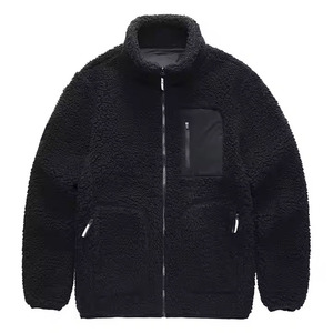 Chaqueta de Forro Polar de Invierno para Hombre de Alta Calidad con Logotipo Personalizado, Gruesa y Cálida con Estilo Formal, Sin Capucha y Decoración Bordada - Product Image 1