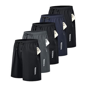 Short athlétique de gymnastique pour hommes, short de basket-ball à séchage rapide, entraînement de course à pied, entraînement décontracté - Product Image 1