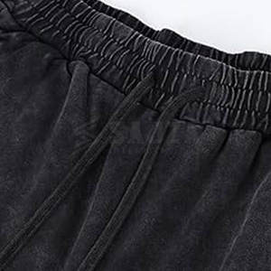 Venta caliente hombres de moda ácido lavado Joggers Slim Fit hombres ácido lavado Joggers cómodos hombres Casual Joggers - Product Image 3