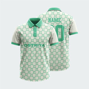 Vente en gros de polos de golf pour hommes unis de haute qualité au design personnalisé 2025 Nouvelle arrivée Polos imprimés par sublimation pour garçons - Product Image 2