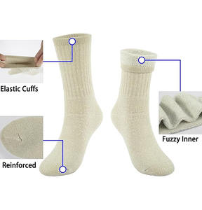 Chaussettes de sport pour hommes de haute qualité, motif de dessin animé, noir, blanc, gris, respirantes, absorbant la transpiration, séchage rapide, écologiques, hiver - Product Image 3