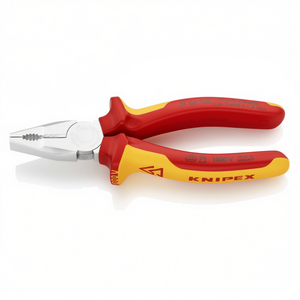 Alicates Combinados Knipex VDE de Cromo Vanadio, Cromados - Product Image 2