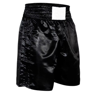 Pantalones Cortos de Boxeo de Artes Marciales Mixtas Unisex para Adultos, 100% Poliéster, Ligeros, Transpirables, con Logotipo Frontal - Product Image 5