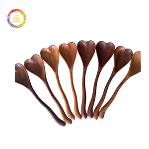 Cuillère en bois, ustensiles de cuisine, fourniture d'usine, qualité uniforme pour la vente en gros et le commerce international - Product Image 1