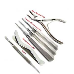 Kit básico de extracción dental, elevadores de luxación dental, retractor quirúrgico Coupland, instrumentos de cirugía oral - Product Image 2
