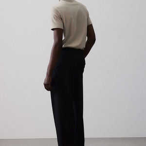 คุณภาพสูง 240 GSM Dropไหล่เฮฟวี่เวทเสื้อยืดหรูหราเปล่าผ้าฝ้ายที่กําหนดเองStreetwearเสื้อยืดขนาดใหญ่Man - Product Image 4