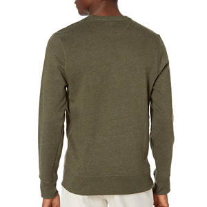 Sweat-shirt en molleton 100 % coton, personnalisable avec logo, épais et chaud, pour l'automne, fabrication OEM/ODM, marque privée, vente en gros - Product Image 1