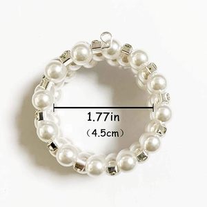 Rond de serviette en perles Rond de serviette fait à la main Décor de table élégant pour les mariages et les vacances de Noël pour les occasions spéciales - Product Image 3