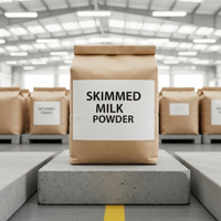 Lait en poudre écrémé de qualité supérieure, certifié export, vente en gros en vrac, boîte/sachet, protéines naturelles 34%, goût riche, pour bébés, enfants et adultes