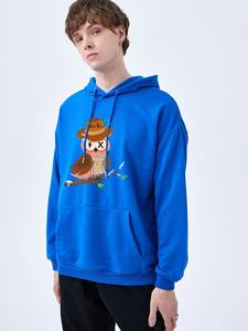 Sweat à capuche d'hiver pour homme en molleton de coton thermique, pull personnalisé OEM, nouveau design 2025, sweats à capuche pour homme avec marquage personnalisé - Product Image 2