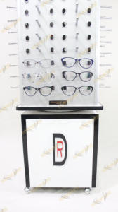 New Arrival Optical <b>Display</b> Floor Revolving Store <b>Stand</b> Premium Aluminium Steel Stainless Steel Plastic Glass Paper Retail - Product Image 3