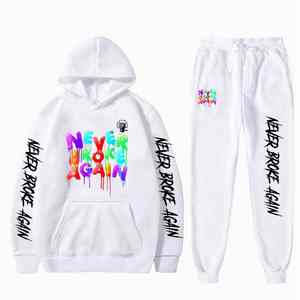 Ropa Deportiva ÚNICA para Mujer, Conjunto de Sudadera con Capucha de Forro Polar Informal para Invierno, Diseño 2 en 1, Tallas Grandes, Ecológico, de Secado Rápido - Product Image 2