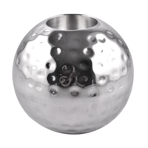 เชิงเทียนสแตนเลสรูปทรงกลม เป็นมิตรกับสิ่งแวดล้อม สำหรับตกแต่งบ้าน สำหรับเทศกาลอีสเตอร์ วันวาเลนไทน์ คริสต์มาส และวันเกิด - Product Image 3