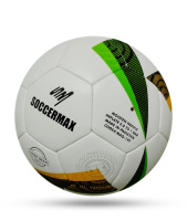 Ballon de football professionnel Max Pro en PVC, thermocollé/hybride/cousu à la machine, taille personnalisable, haute qualité, logo OEM