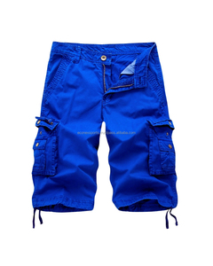 Servicio OEM 100% pantalones cortos de algodón de lana bordado personalizado French Terry Streetwear Look Vintage transpirable Plaid pedido a granel personalizado - Product Image 2