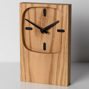ICON CUSTOMIZED WOODEN WALL CLOCK FOR ELEGANT HOME DECOR MODERN Bamboo Body with Natural Rosh for Wedding Occasions - Product Image 1