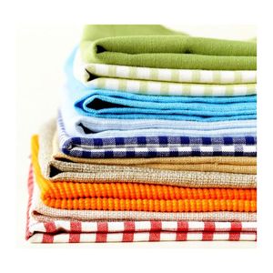 Best Selling Highly Absorbent Cotton Golf <b>Kitchen</b> Towels Black White Color Checked Embroidered Customizable High Water Printed - Product Image 2