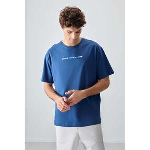 Camiseta Estampada de Corte Holgado para Hombre Parliament, 100% Algodón, Jersey Grueso y Suave con Textura, 88358 - Product Image 6