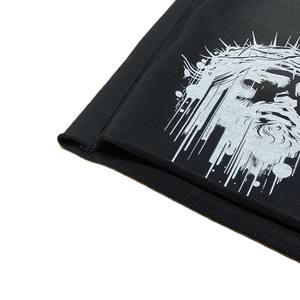 Pantalones Cortos Deportivos Casuales de Algodón 100% Lavados al Ácido, Estilo Urbano, Marca Personalizada, Fabricante de Pantalones Cortos Vintage con Cordón para Hombre - Product Image 2