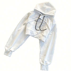 Sweatshirts à capuche pour femmes, mode décontractée et vêtements de sport, vente en gros, design personnalisé - Product Image 4