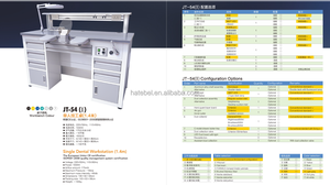 Tavolo da lavoro singolo odontotecnico multifunzione 1.4m banco da laboratorio dentale - Product Image 4