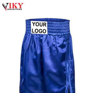 กางเกงมวยไทย,ชุดต่อสู้ศิลปะการต่อสู้ผ้าโพลีเอสเตอร์กีฬาใหม่สำหรับผู้ชายกางเกงขาสั้นโดย Viky Industries - Product Image 2