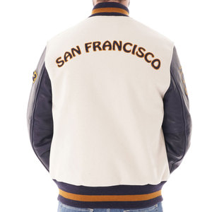 Nueva llegada de alta calidad personalizado OEM diseño adultos hombres Varsity chaqueta mejor calidad Letterman estilo personalizado Color Varsity chaqueta - Product Image 3