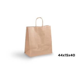 Bolsas de Papel Kraft para Alimentos 44x15cm, Papel Kraft, B2B - Product Image 1