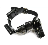 Kit de ceinture de service 8 en 1 avec pochettes Ceinture de sécurité utilitaire pour équipement de défense personnelle