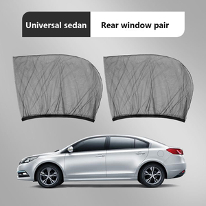 ที่คลุมกันยุงและม่านหน้าต่างรถยืดหยุ่นได้ตาข่ายบังแดดหน้าต่างรถป้องกันแสงแดด - Product Image 6