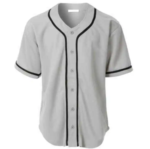 Ropa deportiva superventas nuevo diseño Slim Fit hombres uniforme de béisbol/precio barato color sólido hombres uniforme de béisbol - Product Image 2